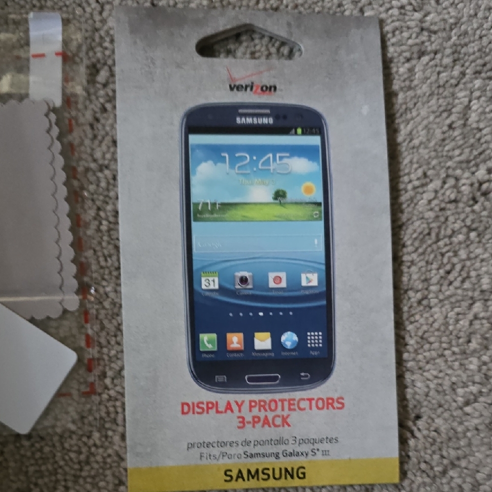 Set: Samsung Screen Protectors - Transparent (Single Protector Per 3-Pack) - Picture 5 of 8